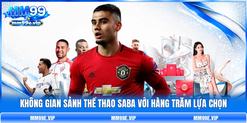 Không gian sảnh thể thao Saba với hàng trăm lựa chọn Không gian sảnh thể thao Saba với hàng trăm lựa chọn